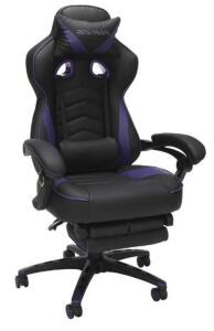 (1) LEATHER GAMING CHAIR