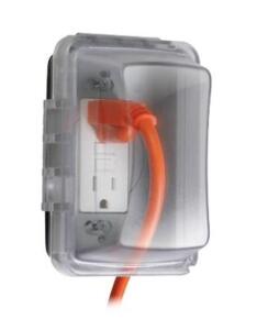 (10) IN-USE OUTLET COVER