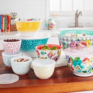 (1) MELAMINE BOWL SET