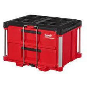 (1) PACKOUT 2 DRAWER TOOL BOX