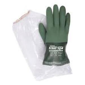 (2) PACKS OF (12) ACTIVE GRIP GLOVES WITH SLEEVES