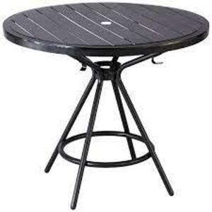 (1) OUTDOOR ROUND TABLE