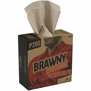 (1) CASE OF (10) BRAWNY DRY WIPES