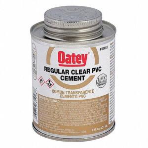 (2) CLEAR SOLVENT CEMENT