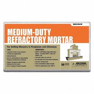 (1) REFRACTORY MOTAR