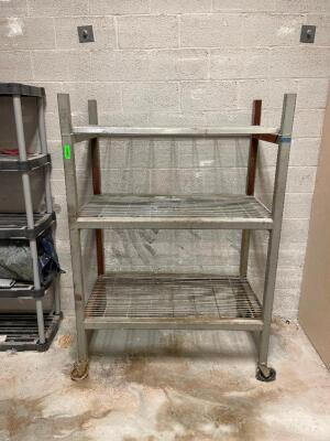 70" HEAVY DUTY ROLLING SHELVING UNIT