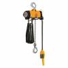 DESCRIPTION: (1) AIR CHAIN HOIST BRAND/MODEL: HARRINGTON #49CZ17 INFORMATION: 1000 LB LOAD CAP RETAIL$: 18445.99 SIZE: 15 FT HOIST LIFT HOOK MOUNTED Q