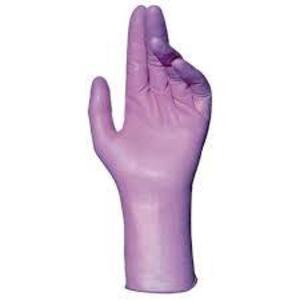 DESCRIPTION: (4) BOXES OF (100) DISPOSABLE GLOVES BRAND/MODEL: MAPA TRILITES #GIP-PY 983 INFORMATION: PURPLE RETAIL$: $20.00 EA SIZE: XL QTY: 4