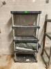 72" RUBBERMAID SHELVING UNIT