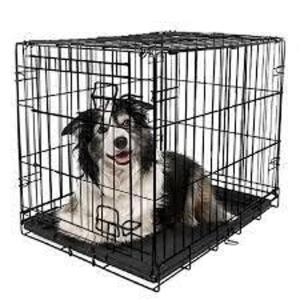 DESCRIPTION: (1) SINGLE FOLDING DOG KENNEL BRAND/MODEL: VIBRANT LIFE RETAIL$: $50.00 EA SIZE: 42X27X30 QTY: 1