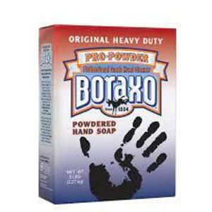 DESCRIPTION: (2) POWDERED HAND SOAP BRAND/MODEL: BORAXO RETAIL$: $16.12 EA SIZE: 5 LB QTY: 2