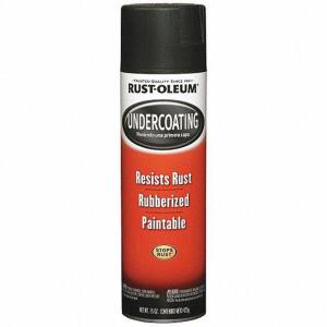 DESCRIPTION: (6) AUTOMOTIVE RUBBERIZED UNDERCOATING SPRAY BRAND/MODEL: RUST-OLEUM INFORMATION: BLACK RETAIL$: $10.00 EA SIZE: 15 OZ QTY: 6