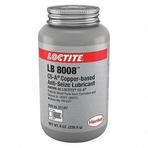 DESCRIPTION: (4) GENERAL PURPOSE ANTI SEIZE BRAND/MODEL: LOCTITE LB 8008 #5E203 RETAIL$: $25.39 EA SIZE: 8 OZ QTY: 4