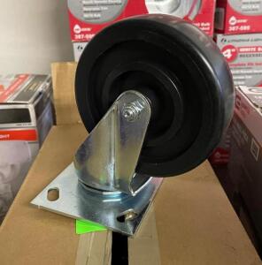 (4 PACK) 500 LB CAPACITY INDUSTRIAL CASTERS WITH HARDWARE