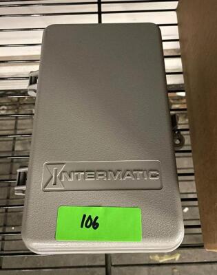 INTERMATIC T101 SERIES 40 AMP 125-VOLT SPST 24-HOUR MECHANICAL TIME SWITCH WITH INDOOR ENCLOSURE