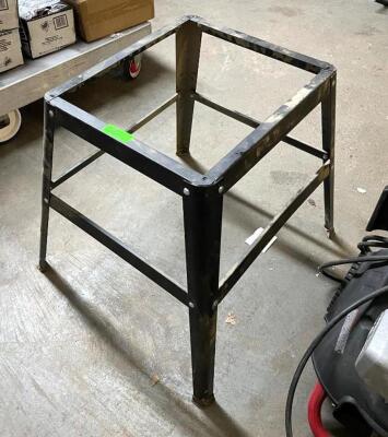 17" X 24" X 20" METAL MATERIAL STAND