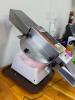 DESCRIPTION: OLIVER 702-N BREAD SLICER BRAND / MODEL: OLIVER 702-N ADDITIONAL INFORMATION 1/3 HP, 115 VOLT, 1 PHASE LOCATION: KITCHEN QTY: 1