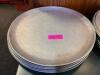 DESCRIPTION: (12) 16" PIZZA PANS SIZE 16" LOCATION: SEATING THIS LOT IS: SOLD BY THE PIECE QTY: 12