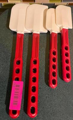 DESCRIPTION: (4) SPATULAS LOCATION: SEATING THIS LOT IS: SOLD BY THE PIECE QTY: 4