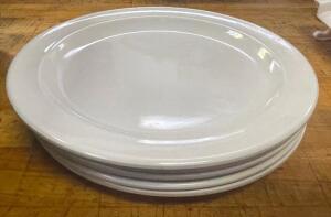 DESCRIPTION: (30) 6" PLASTIC BREAD PLATES. LOCATION: KITCHEN THIS LOT IS: ONE MONEY QTY: 1