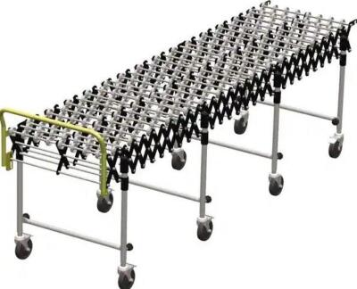 DESCRIPTION: (1) EXTENDED FLEXIBLE CONVEYOR BRAND/MODEL: WORKSMART/WS-MH-FLEX-004 INFORMATION: LOADING CAPACITY: 160 LBS/SILVER RETAIL$: 1,856.93 SIZE