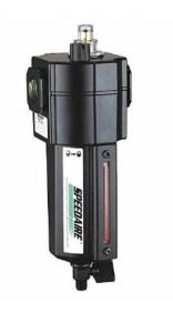 DESCRIPTION: (2) MODULAR AIR LINE LUBRICATOR BRAND/MODEL: SPEEDAIRE/4ZL90 INFORMATION: BLACK/MAX PRESSURE: 250 PSI/MAX FLOW: 114 CFM RETAIL$: 64.43 EA