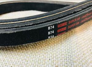 DESCRIPTION: (5) MISC V-BELTS BRAND/MODEL: CARLISLE/B89 INFORMATION: BLACK/SEE FOR INSPECTION RETAIL$: 37.87 EACH PK QTY: 5