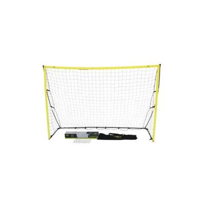 DESCRIPTION: (1) PORTABLE SOCCER GOAL BRAND/MODEL: ATHLETIC WORKS/HUN9920 INFORMATION: YELLOW & BLACK/FLEXIBLE FRAME RETAIL$: 68.00 SIZE: 9.8' X 6.5'