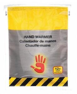 DESCRIPTION: (1) PACK OF (50) HAND WARMER BRAND/MODEL: CONDOR/32HD77 INFORMATION: AVERAGE TEMP: 109F/UP TO 8HR OF USE RETAIL$: 61.40 PER PK OF 50 SIZE