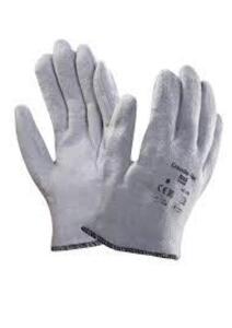 DESCRIPTION: (2) PACKS OF (12) CRUSADER HEAT RESISTANT GLOVES BRAND/MODEL: ANSELL/42-445 INFORMATION: GRAY/FELT-LINING/MAX TEMP: 400F RETAIL$: 122.51