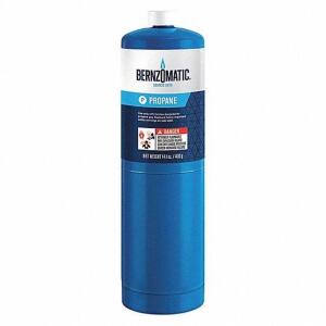 DESCRIPTION: (3) FUEL CYLINDER PROPANE BRAND/MODEL: BERNZOMATIC #5UX34 RETAIL$: $10.78 E A SIZE: 14.1 OZ QTY: 3