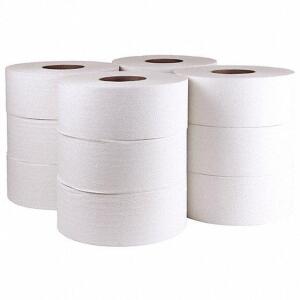 DESCRIPTION: (1) PACK OF (12) TOILET PAPER ROLL BRAND/MODEL: TOUGH GUY/31KY17 INFORMATION: WHITE/2-PLY RETAIL$: 56.22 PER PK OF 12 SIZE: 3-3/8"CORE DI