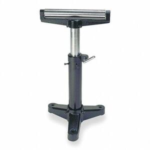 DESCRIPTION: (1) MATERIAL SUPPORT STAND BRAND/MODEL: DAYTON #6A819 RETAIL$: $176.00 EA SIZE: 2000 LOAD CAP 14 IN ROLLER QTY: 1