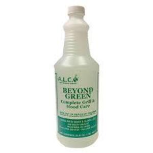 DESCRIPTION: (6) COMPLETE GRILL AND HOOD CLEANER BRAND/MODEL: BEYOND GREEN RETAIL$: $21.00 EA SIZE: 32 OZ QTY: 6