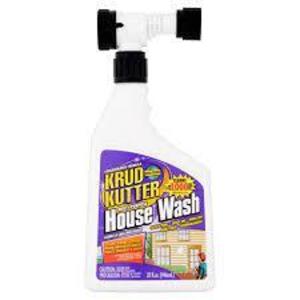 DESCRIPTION: (3) HOUSE WASH BRAND/MODEL: KRUD KUTTER #HW32H RETAIL$: $12.00 EA SIZE: 32 OZ QTY: 3