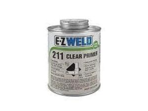 DESCRIPTION: (2) CLEAR PRIMER BRAND/MODEL: EZ WELD 211 RETAIL$: $10.35 EA SIZE: 8 OZ QTY: 2