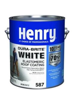 DESCRIPTION: (2) ACRYLIC REFLECTIVE PAINT BRAND/MODEL: HENRY DURABRITE INFORMATION: WHITE RETAIL$: $27.38 EA SIZE: 1 GALLON QTY: 2