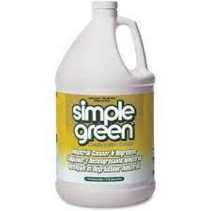 DESCRIPTION: (2) INDUSTRIAL CLEANER AND DEGREASER BRAND/MODEL: SIMPLE GREEN RETAIL$: $20.00 EA SIZE: 1 GALLON QTY: 2