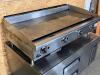 DESCRIPTION: STAR MAX 48" THERMOSTATIC FLAT GRILL. BRAND / MODEL: STAR MAX ADDITIONAL INFORMATION NATURAL GAS, COMES W/ REGULATOR. RETAILS NEW FOR $80