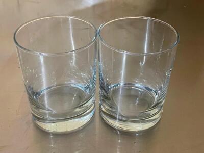 DESCRIPTION: (24) ROUND ROCKS GLASSES LOCATION: 7 THIS LOT IS: SOLD BY THE PIECE QTY: 24