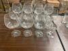 DESCRIPTION: (12) LARGE RED WINE GLASSES LOCATION: 7 THIS LOT IS: SOLD BY THE PIECE QTY: 12 - 2