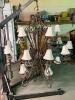 20 LIGHT "ANTIQUE BRONZE" CHANDELIER - 6