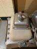 PALLET OF 5 ASSORTED SINKS - 8