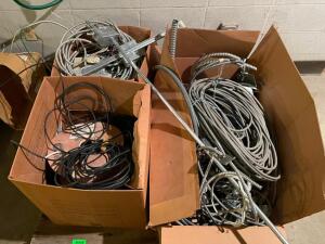 PALLET OF ASSORTED ELECTRICAL WIRE AND CONDUIT