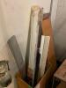 SMALL GROUP OF ASSORTED WINDOW BLINDS AND HARDWARE - 2