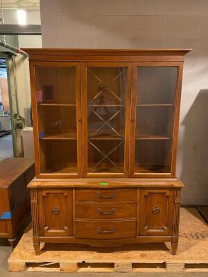 71" VINTAGE CHINA CABINET