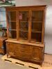 71" VINTAGE CHINA CABINET - 4