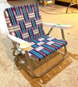 (3) COLLAPSIBLE BEACH/ LAWN CHAIRS