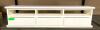 40" X 8" FLOATING WALL SHELF-WHITE