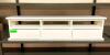 40" X 8" FLOATING WALL SHELF-WHITE - 2